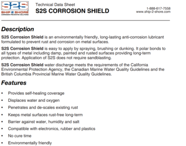 TDS – Corrosion Shield