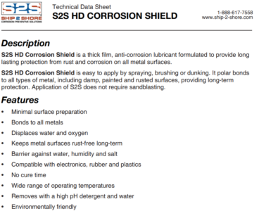 TDS – HD Corrosion Shield